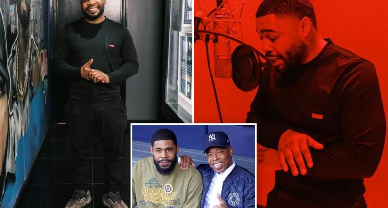 Jordan Coleman, Eric Adamsâ son, drops new 'party' music inspired by chasing his rap dreams in Albania